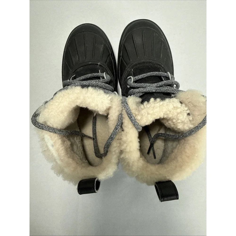 Nike Woodside‎ Chukka 2 Black Anthracite Winter Boot 537345-001 Women 6
